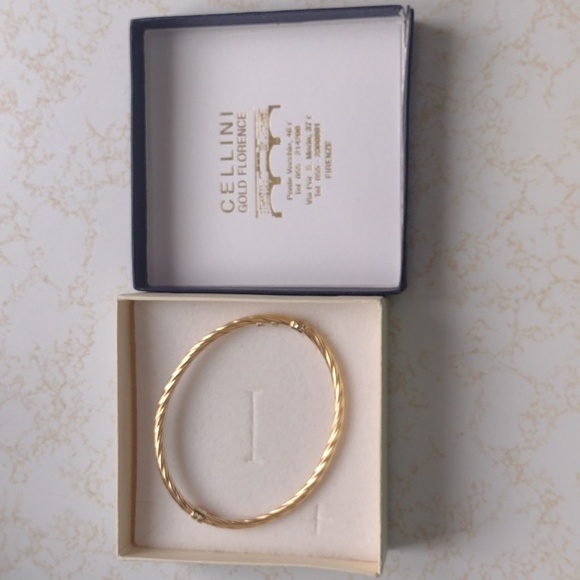 10K solid gold bracelet from Italy, new in box - Picture 9 of 16